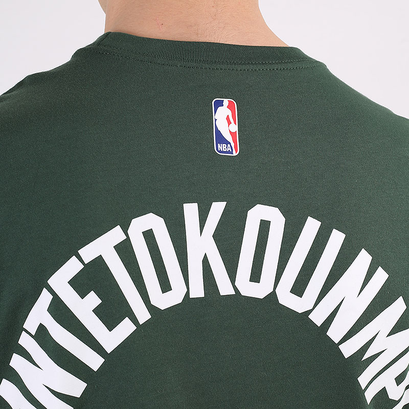 Мужская футболка Nike NBA Giannis Antetokounmpo Bucks Tee (CV8534-326)  - цена, описание, фото 5